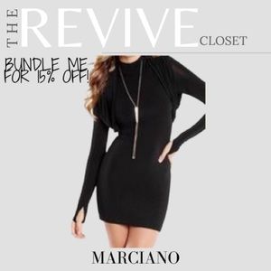 MARCIANO DRESS | BLACK | XSMALL